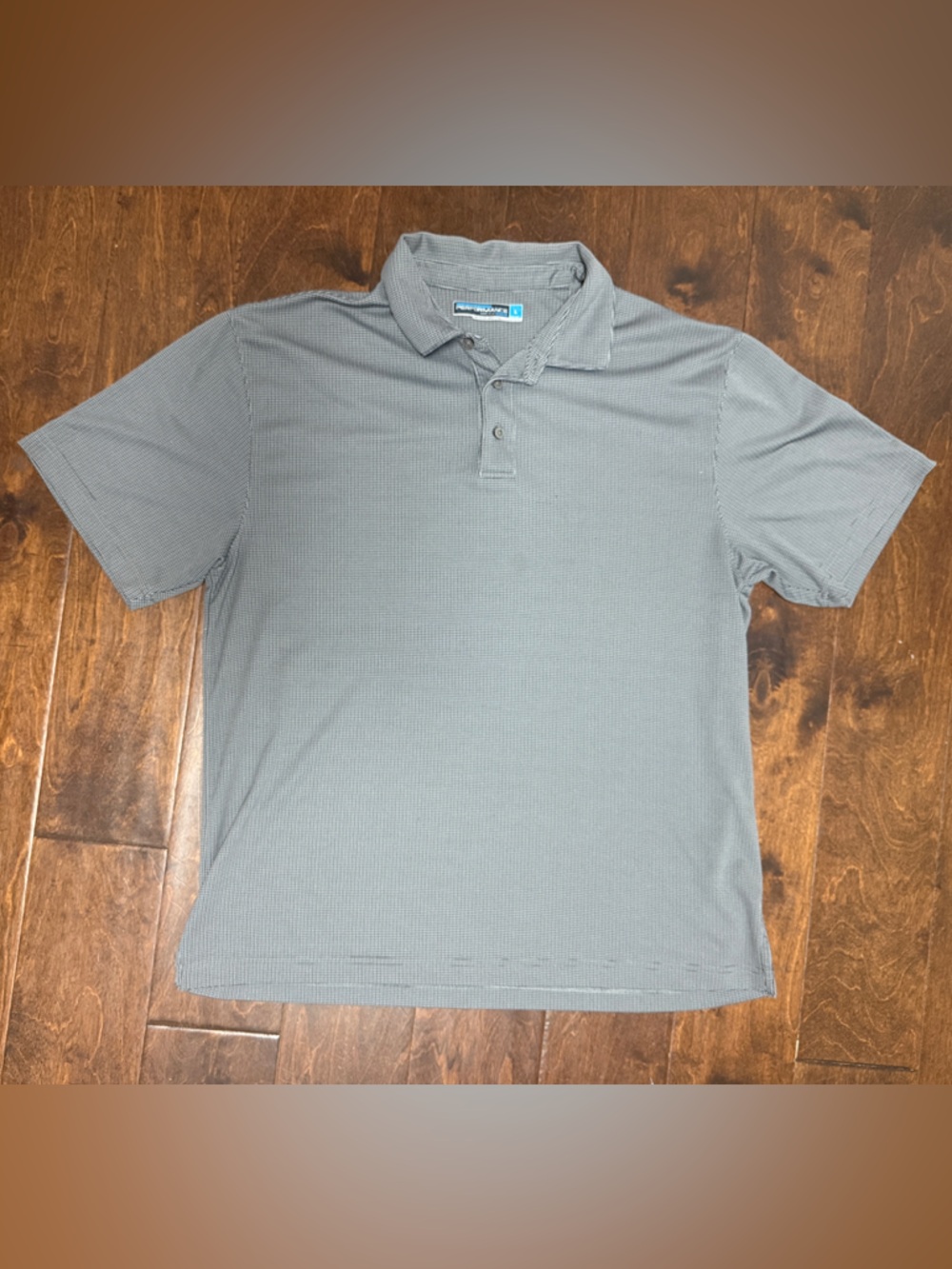 Roundtree & Yorke Men's Polo Shirt in Gray